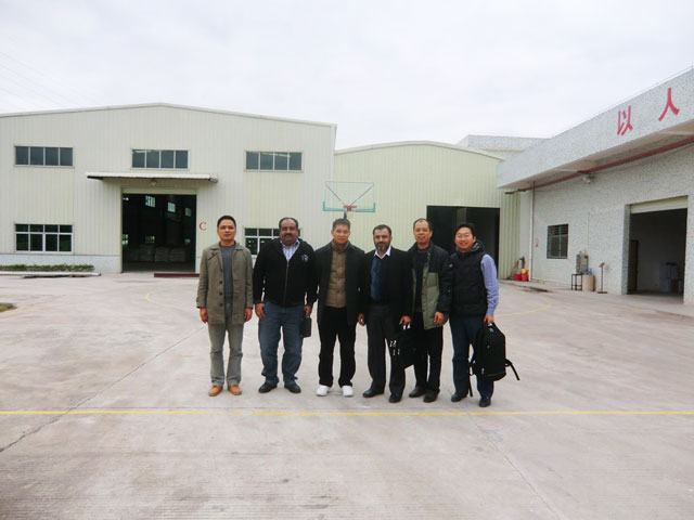 Pakistan customer visit